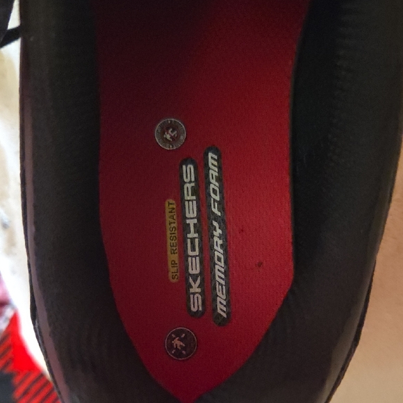 Skechers Men's Black Lace-Up Sneakers - Picture 7 of 9